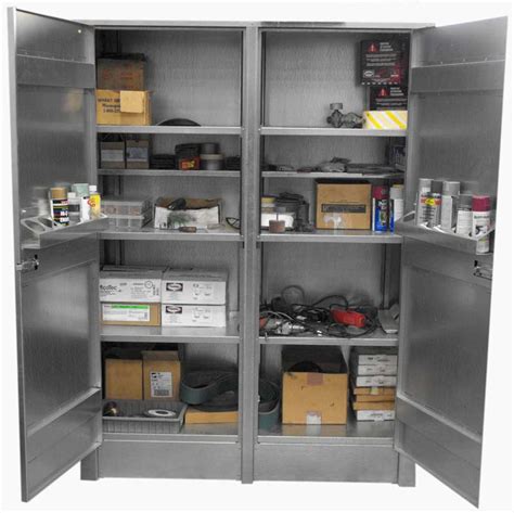 galvanised steel cabinet|galvanized metal cabinet with doors.